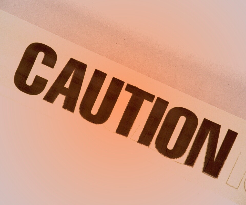 Caution  обои