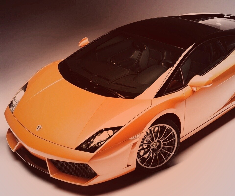 Жёлтый Lamborghini Gallardo обои
