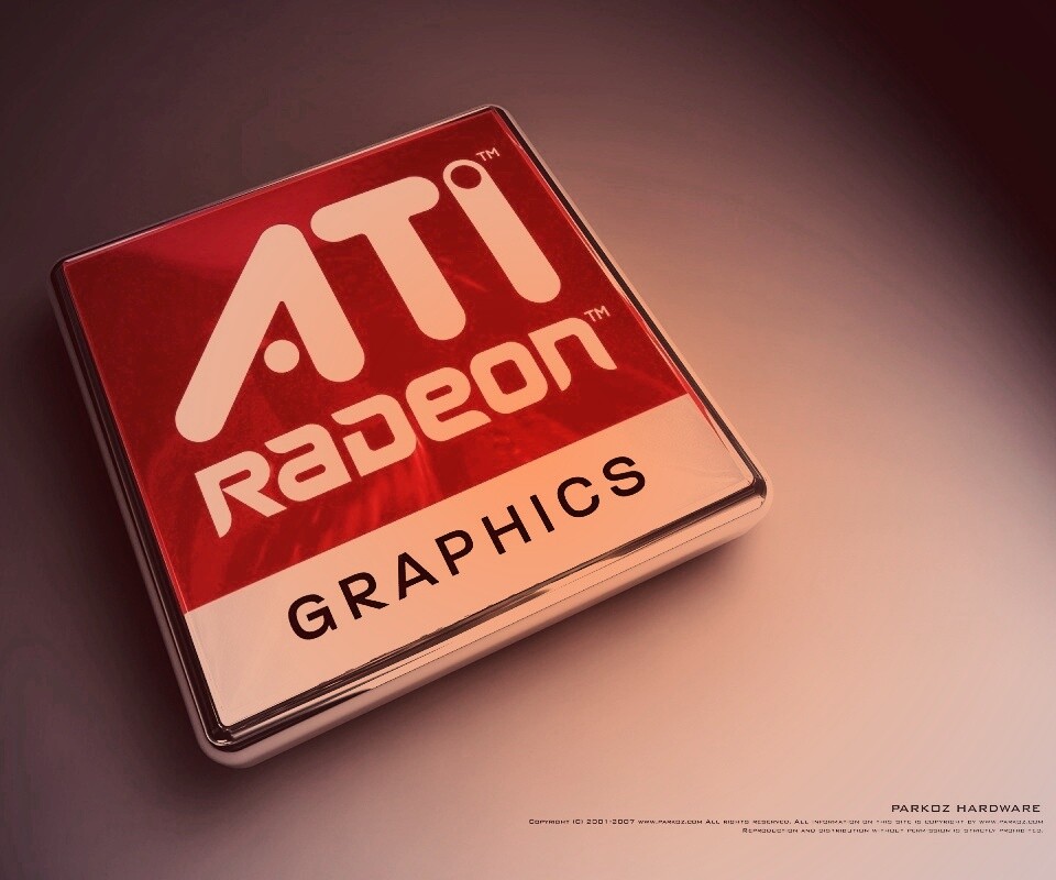 Логотип Ati Radeon Graphics обои