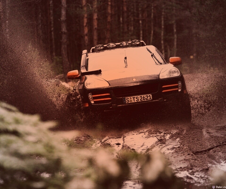 Ралли Porsche обои