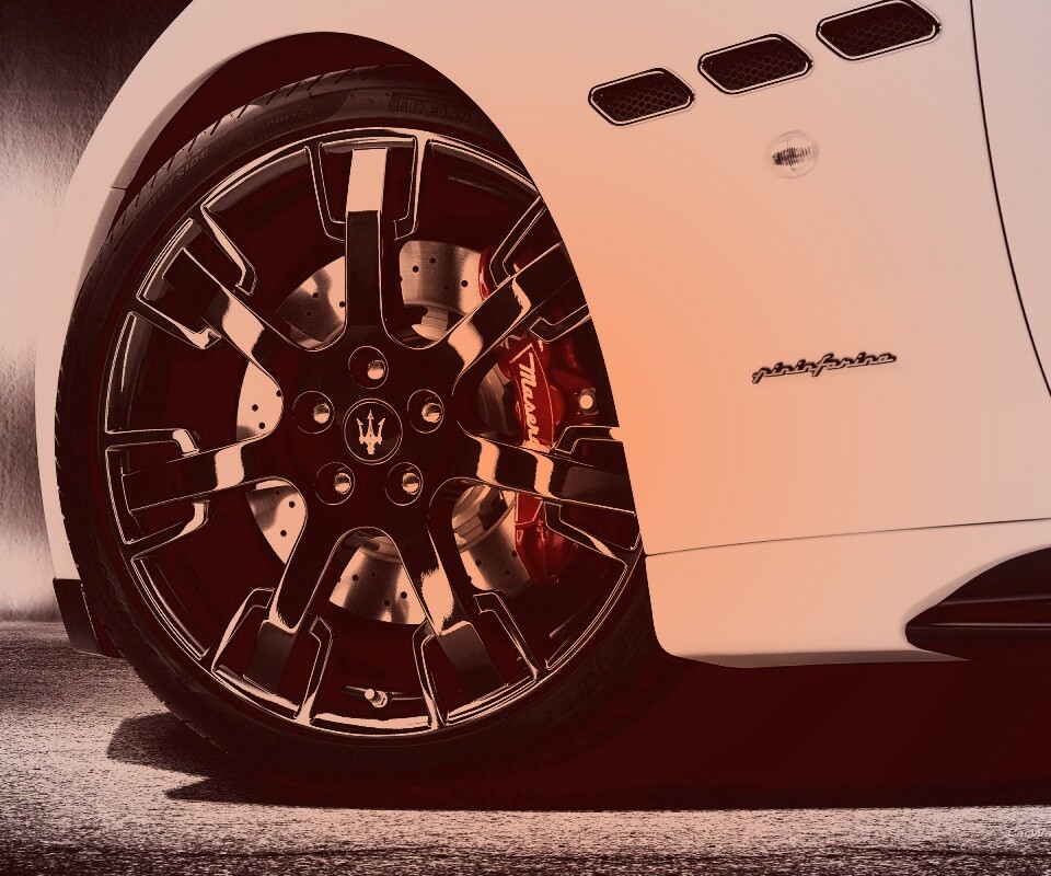 Колесу Maserati Granturismo обои