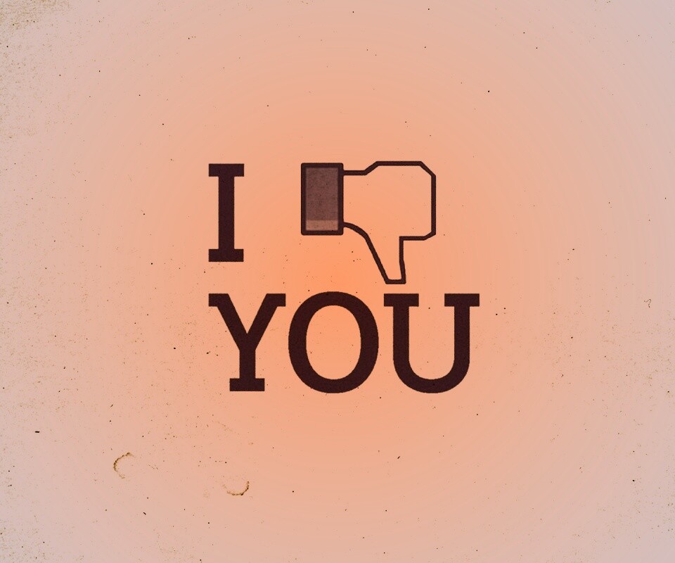 I dislike you обои