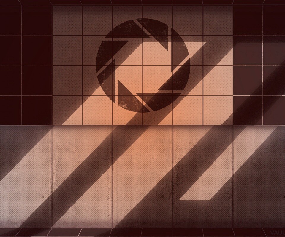 Valve Aperture science обои