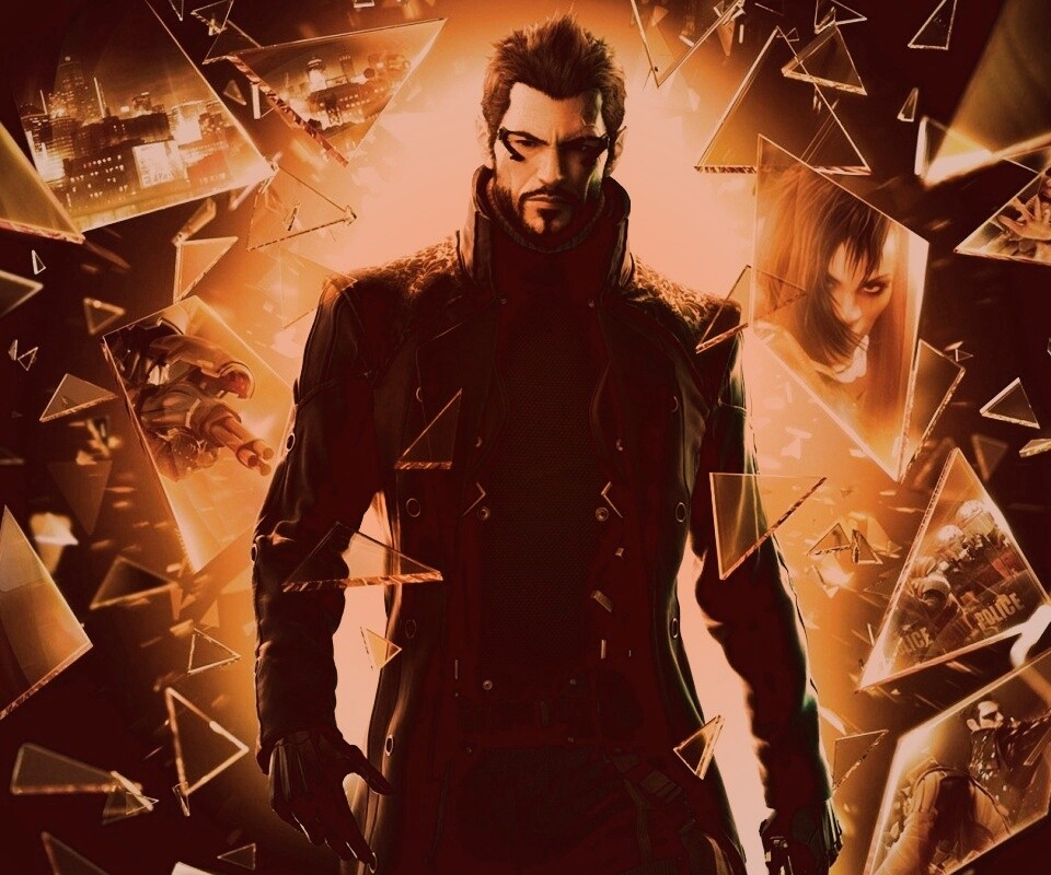 Адам Дженсен из Deus Ex : Human Revolution обои