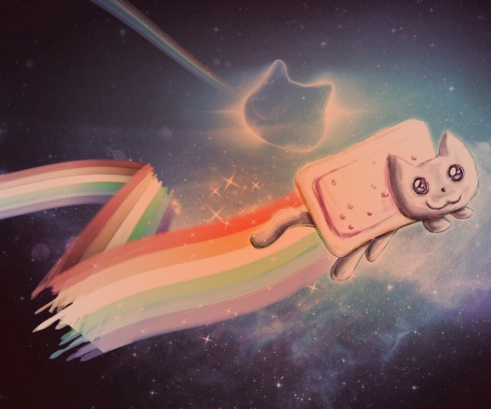 Nyan cat обои