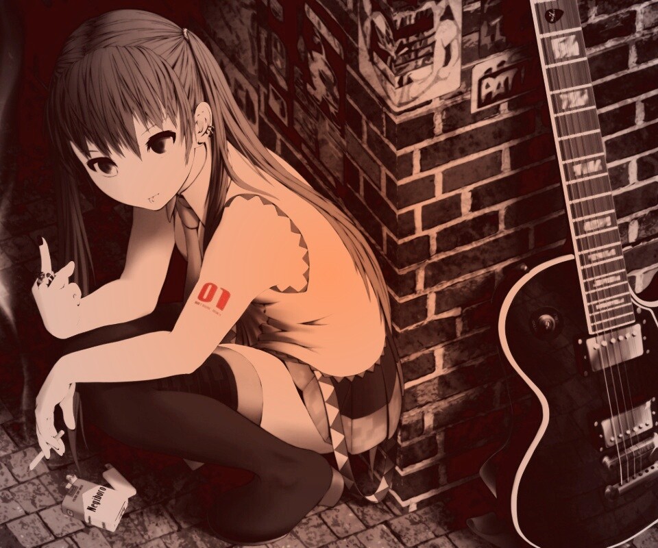 Hatsuone Miku 01 обои