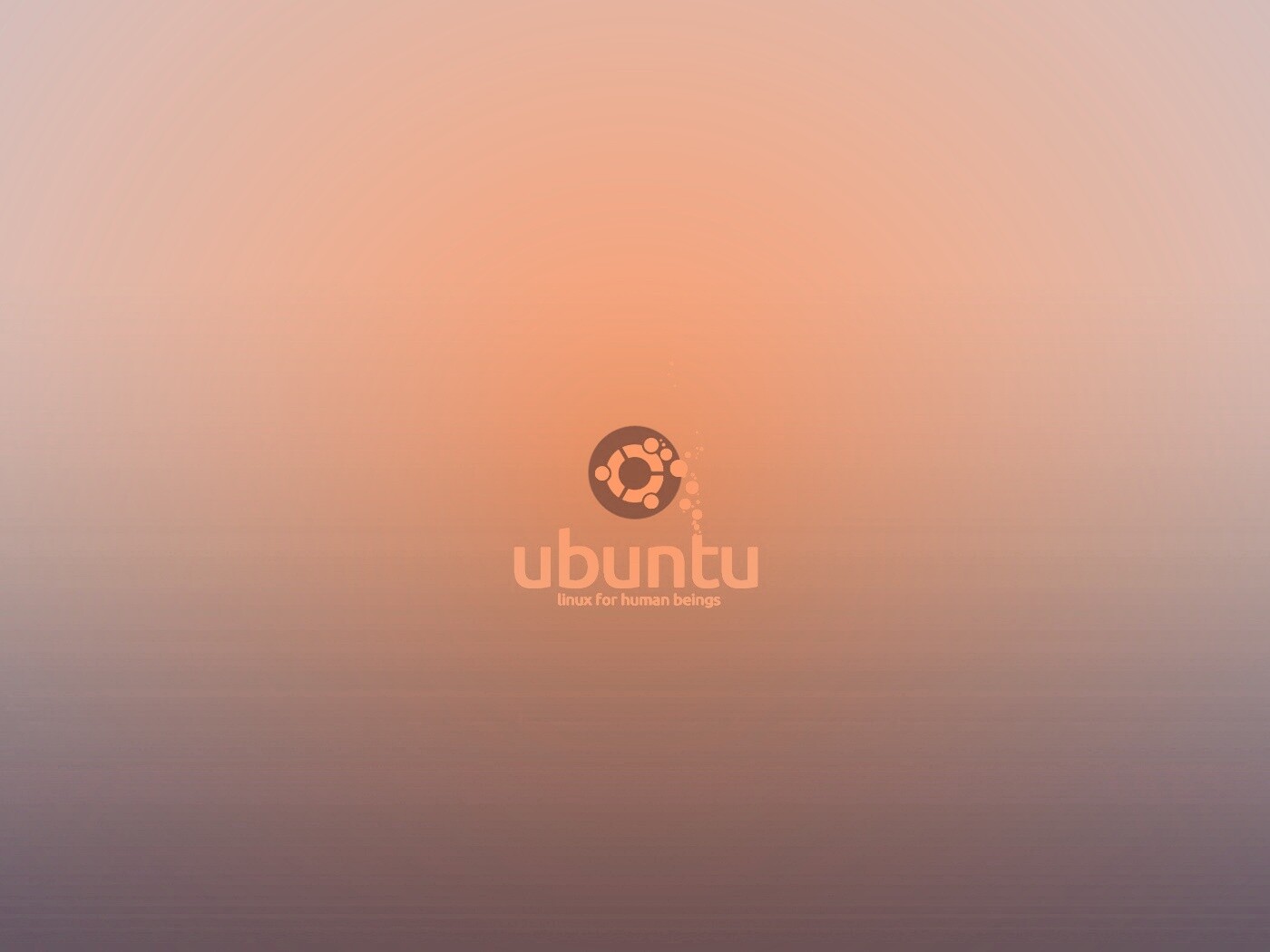 Логотип Ubuntu обои