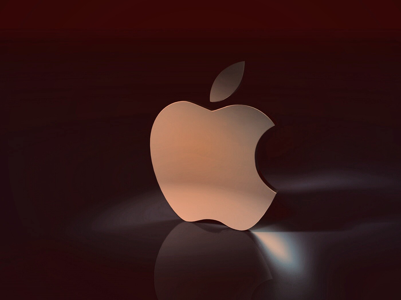 3D логотип Apple обои