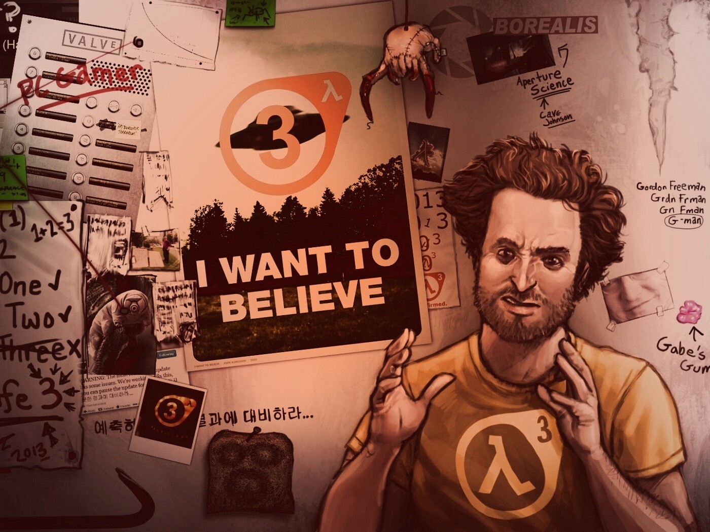 Half Life 3 - I want to believe обои