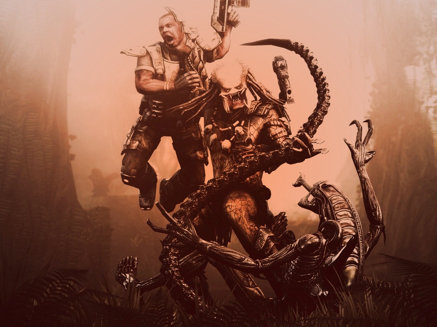 Alien vs Predator 2 обои