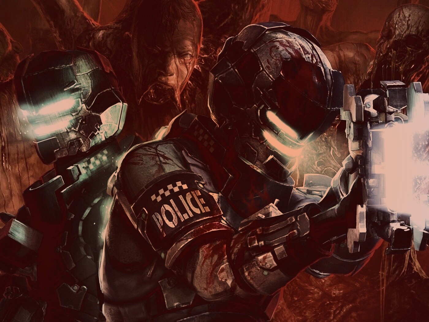 Dead Space полиция обои