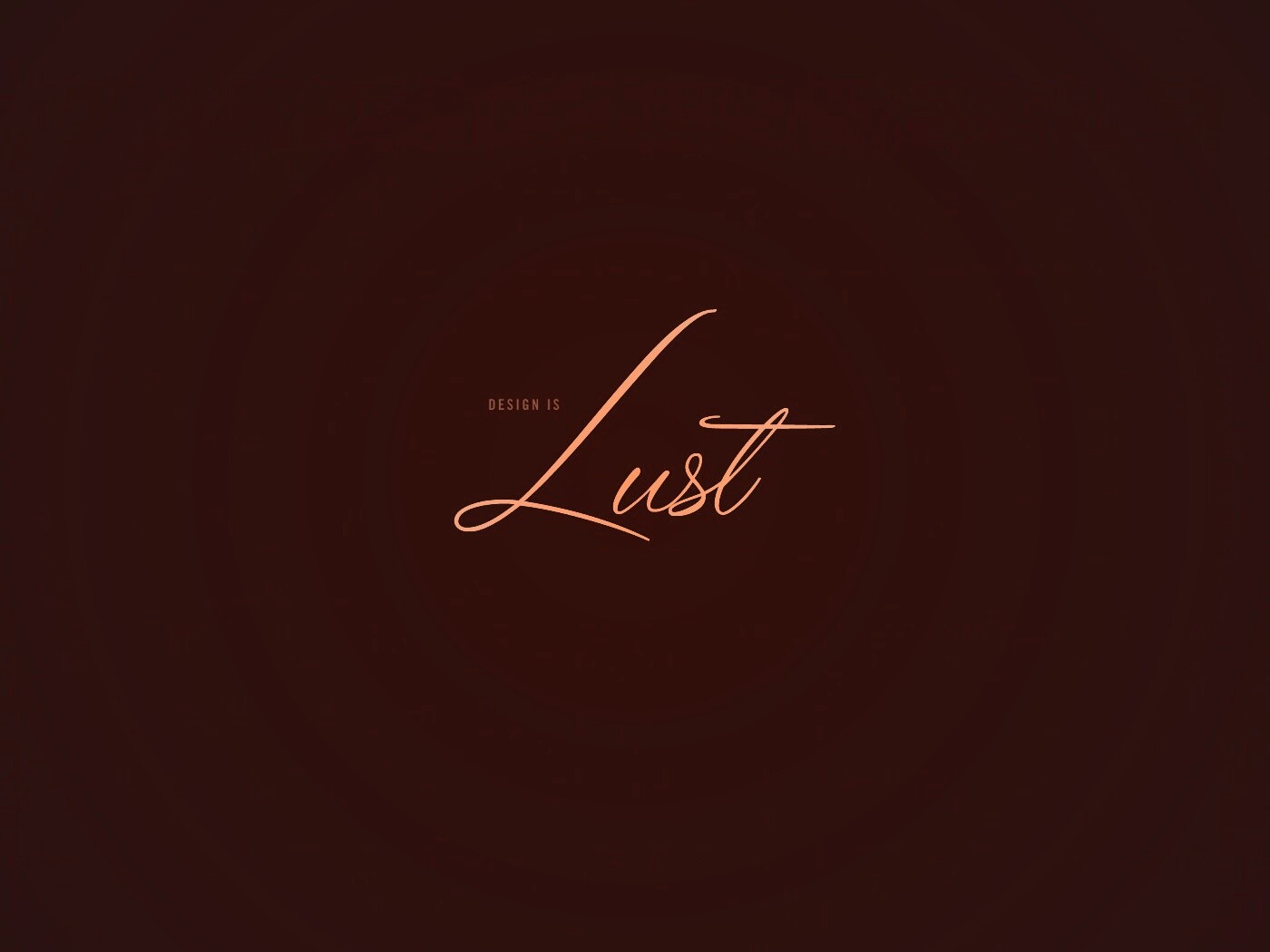 Design is lust обои