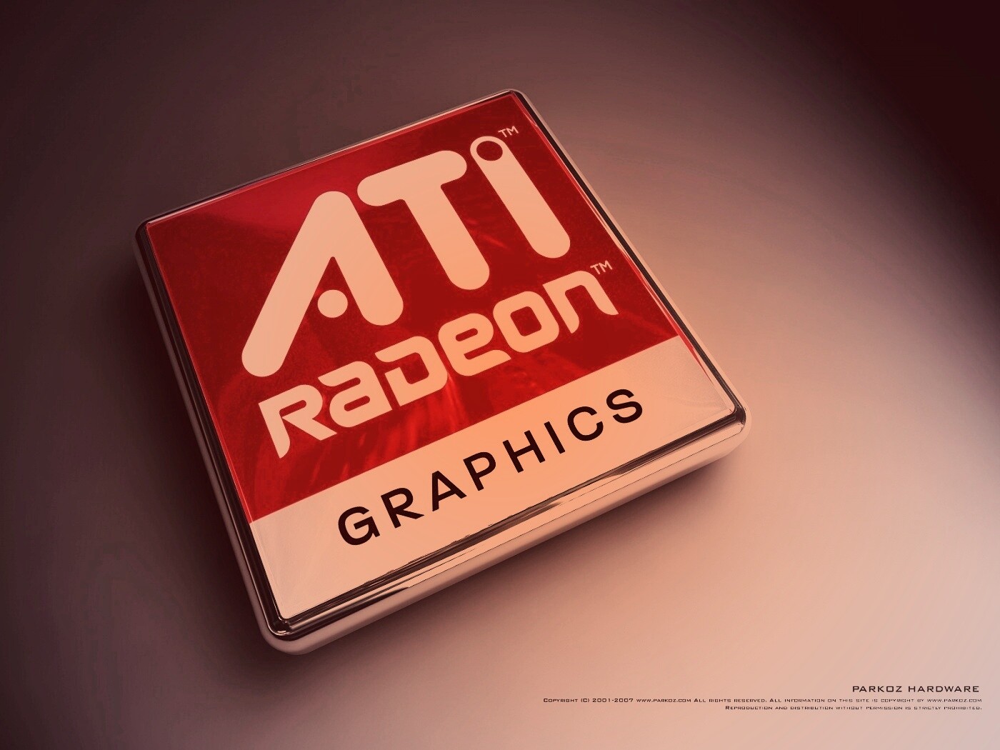 Логотип Ati Radeon Graphics обои