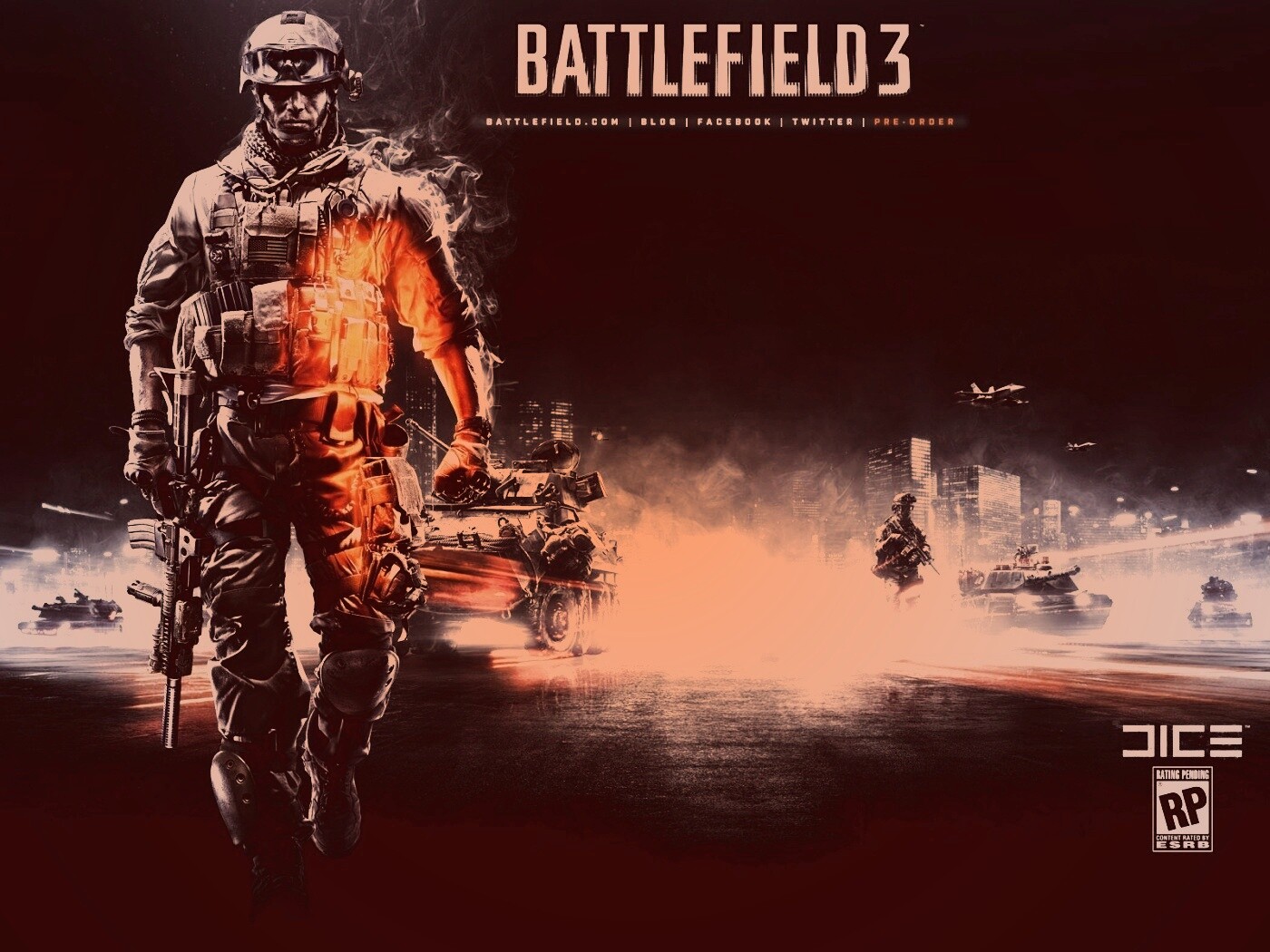 Battlefield 3 обои