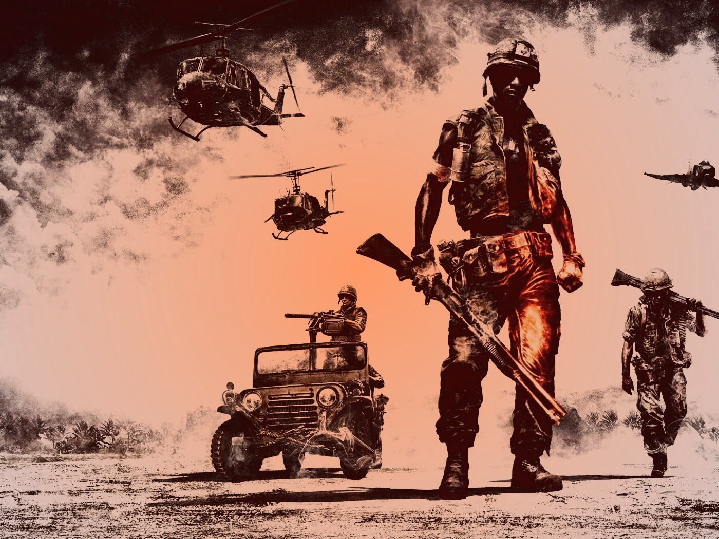 Battlefield Bad Company 2 Vietnam обои