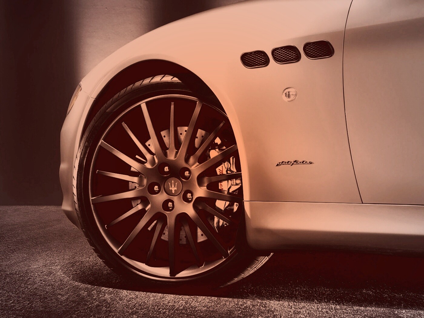 Рендер Maserati Quattropotre обои