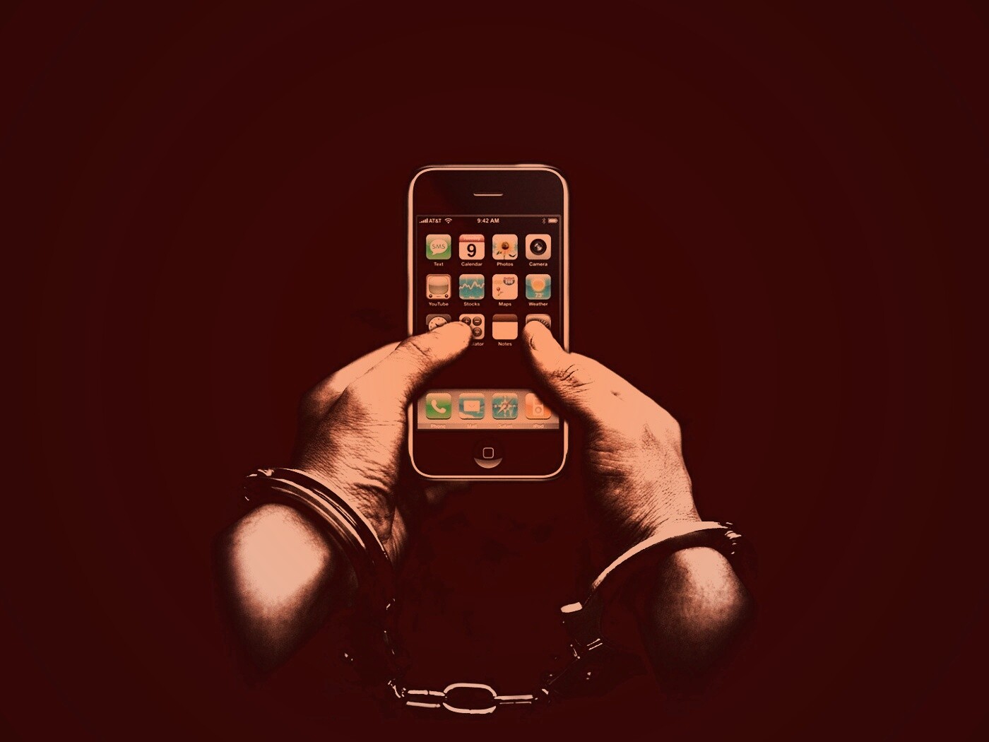 Ты раб своего iPhone обои