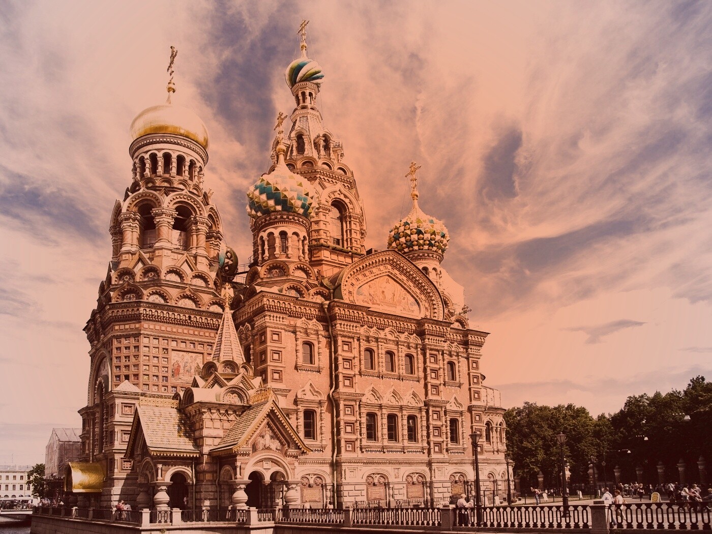 Спас на крови обои