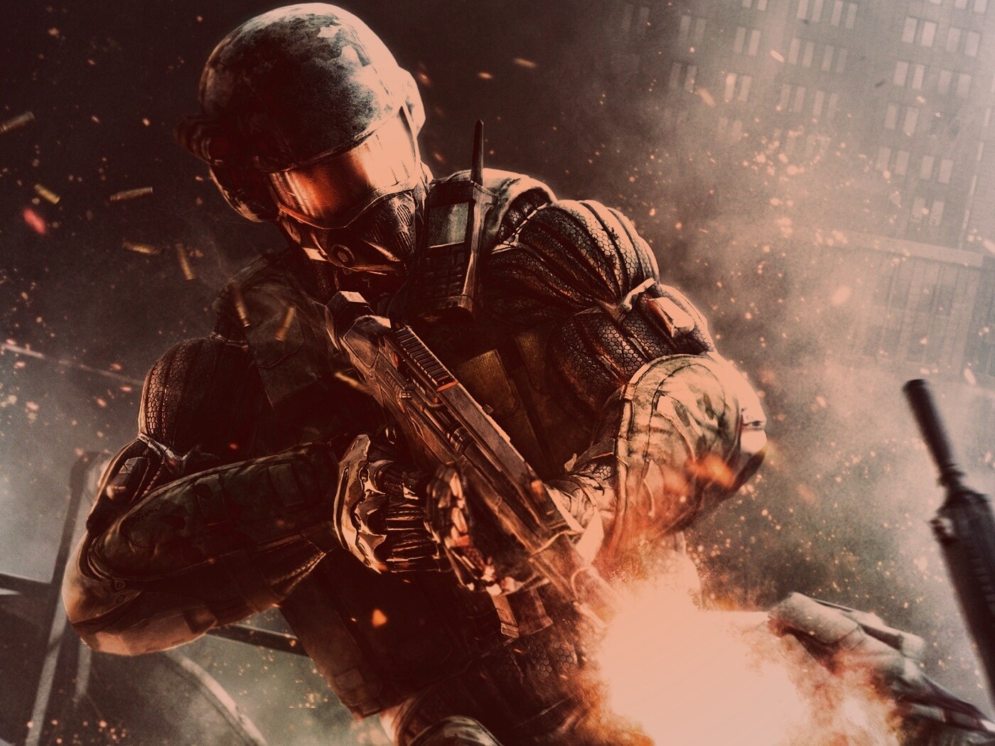 Костюм из Crysis 2 обои
