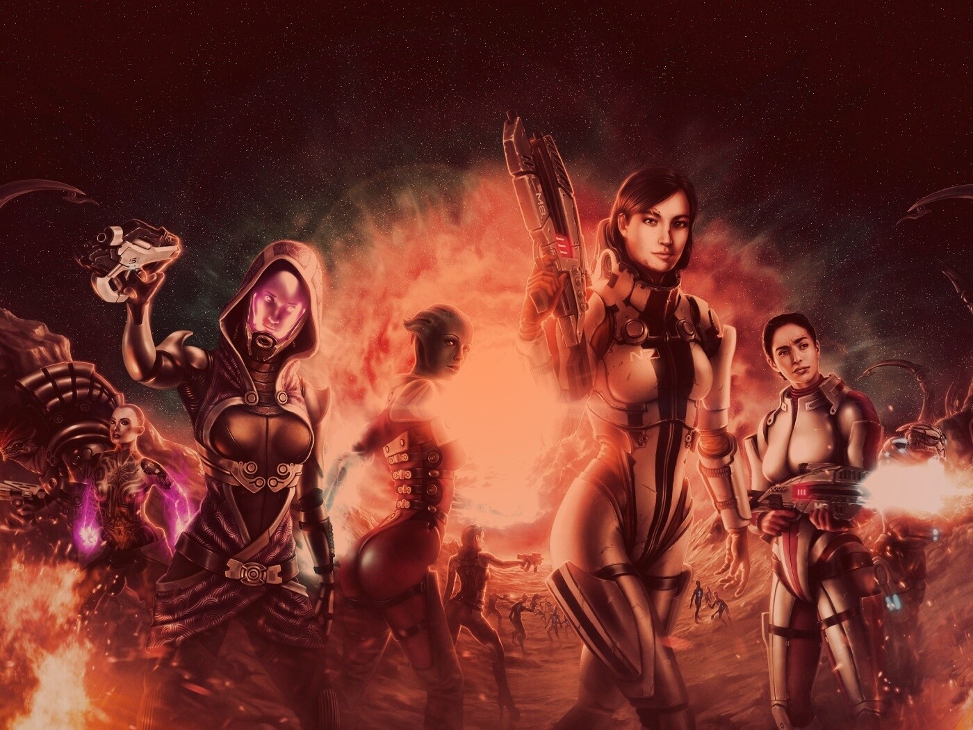 Mass Effect 3 обои