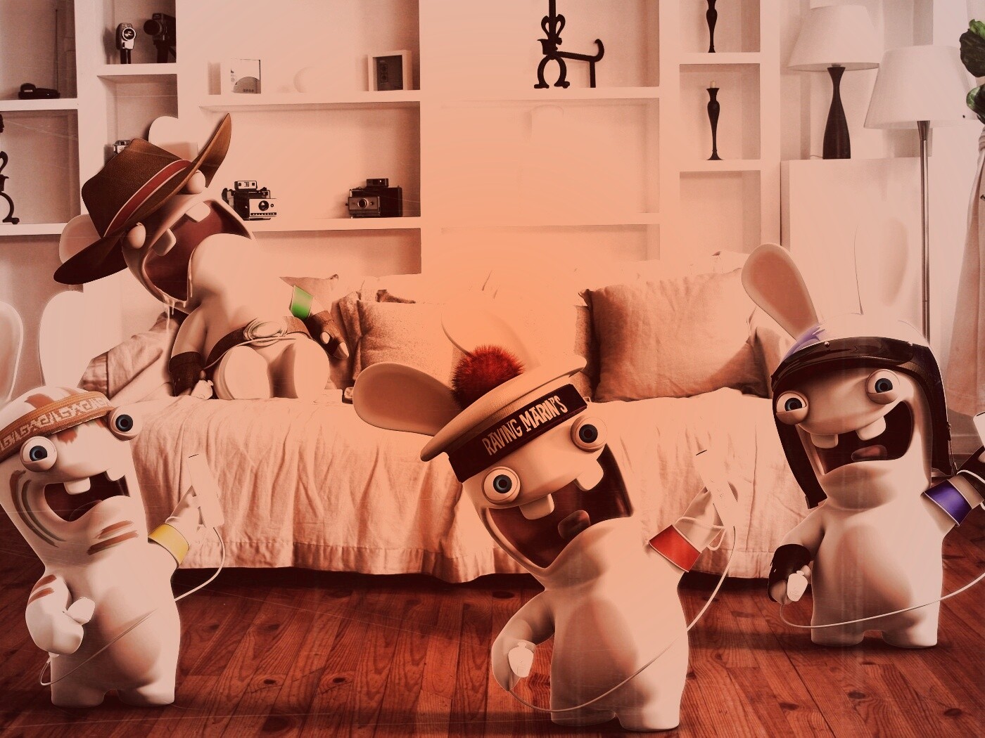 Raving Rabbids wii обои
