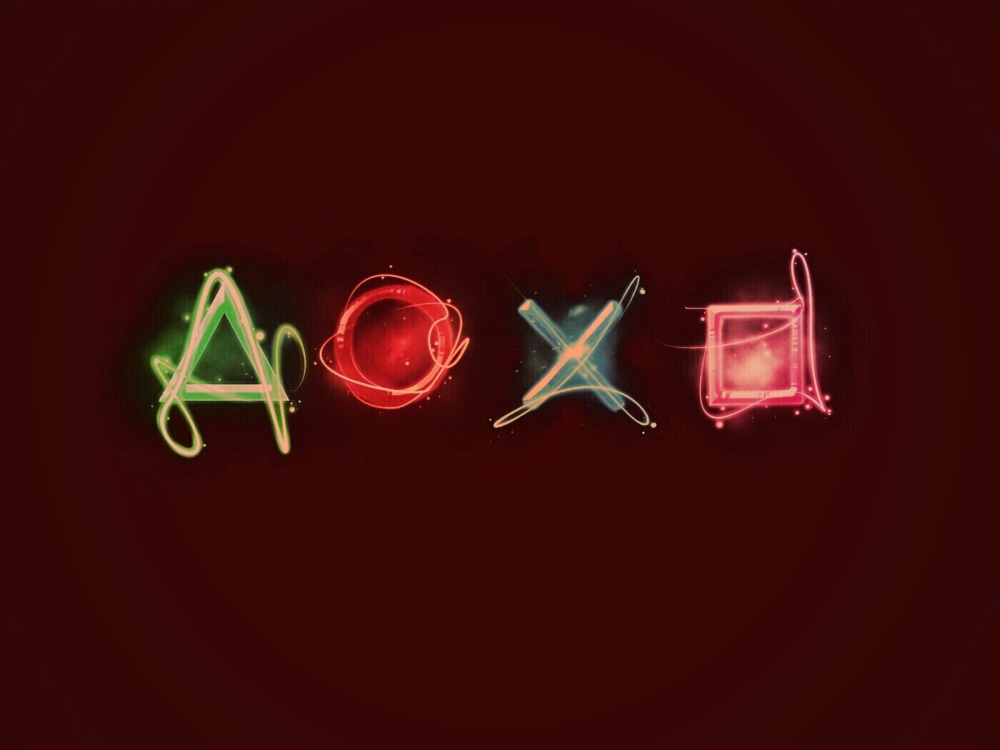 Кнопки контроллера Playstation обои