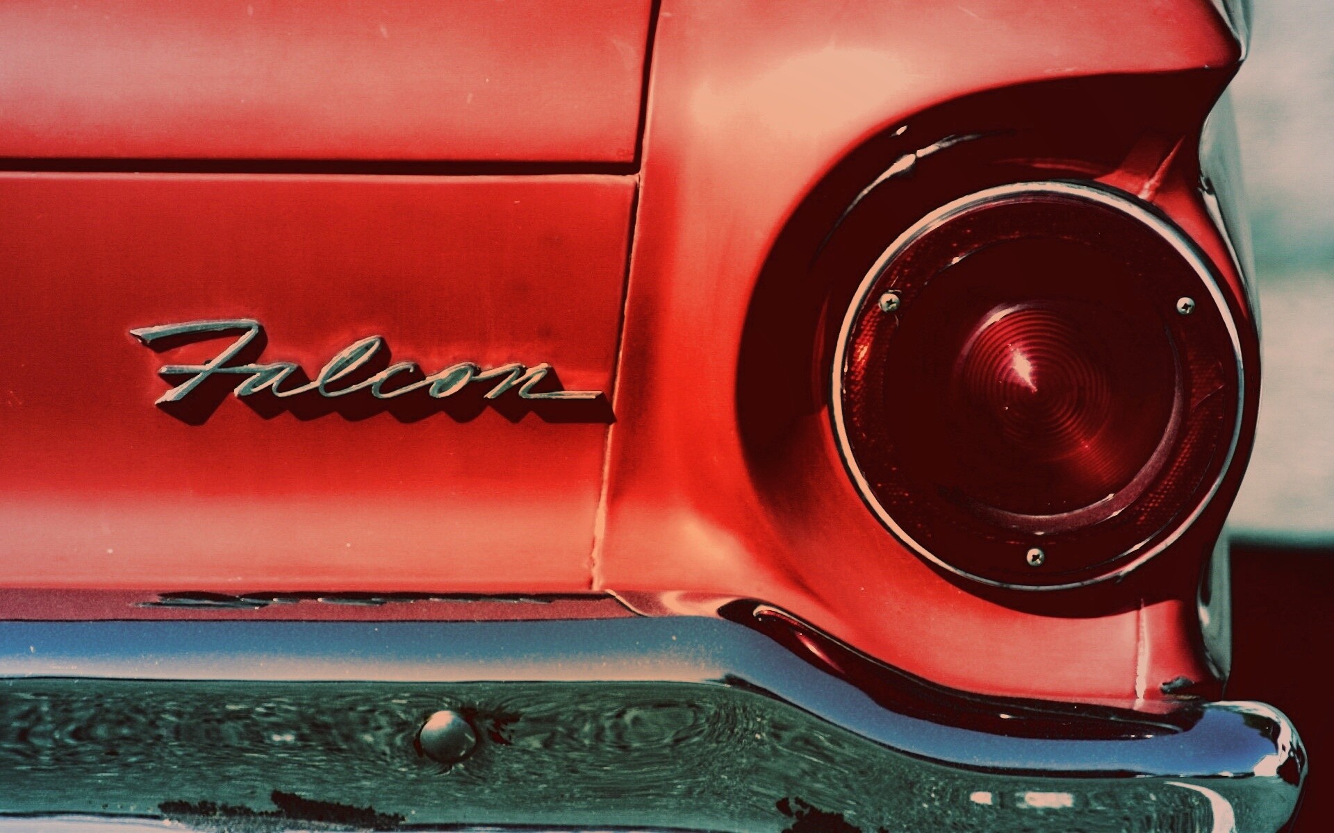 Зад  автомобиля Ford Falcon обои