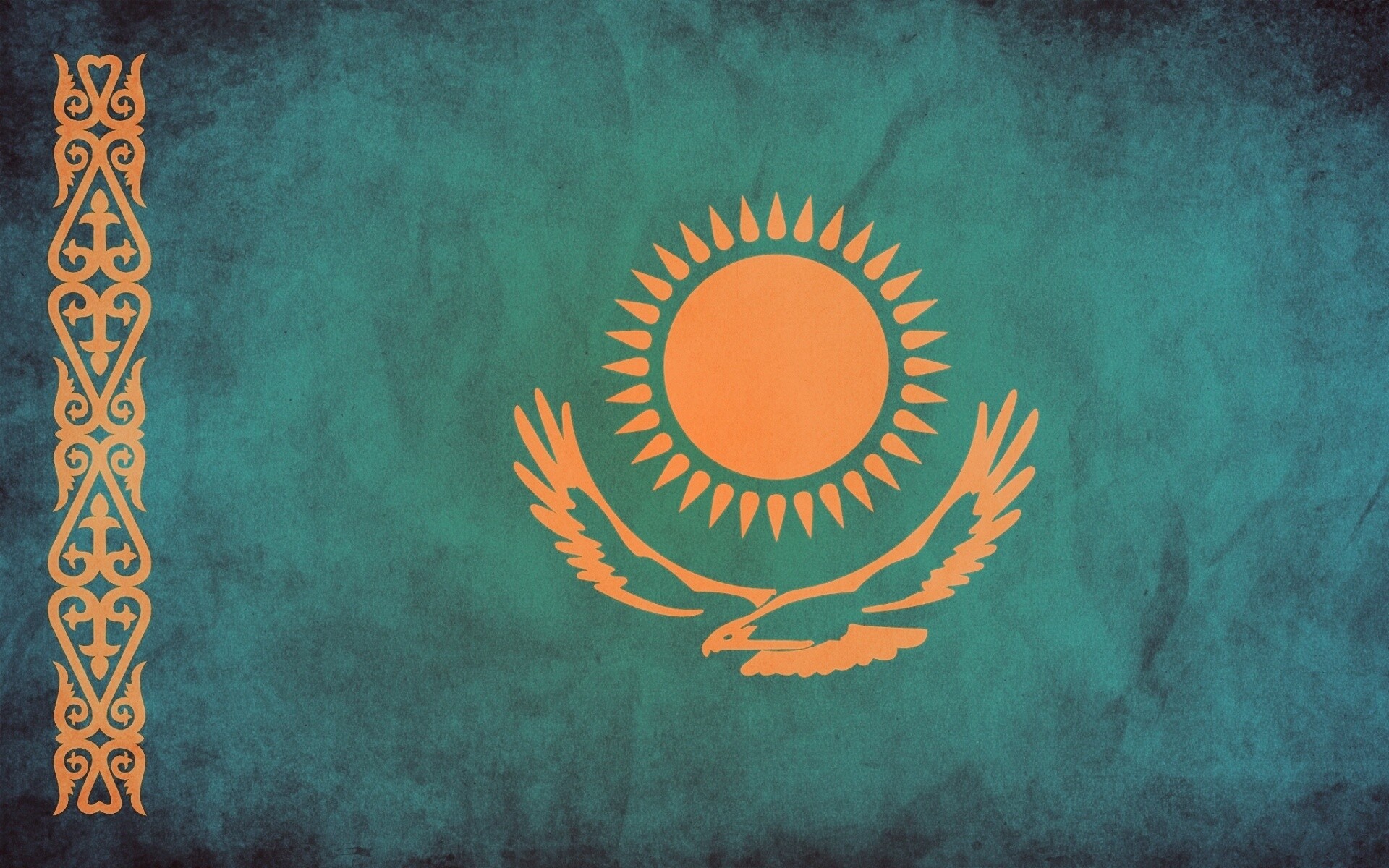 Казахстан столица флаг