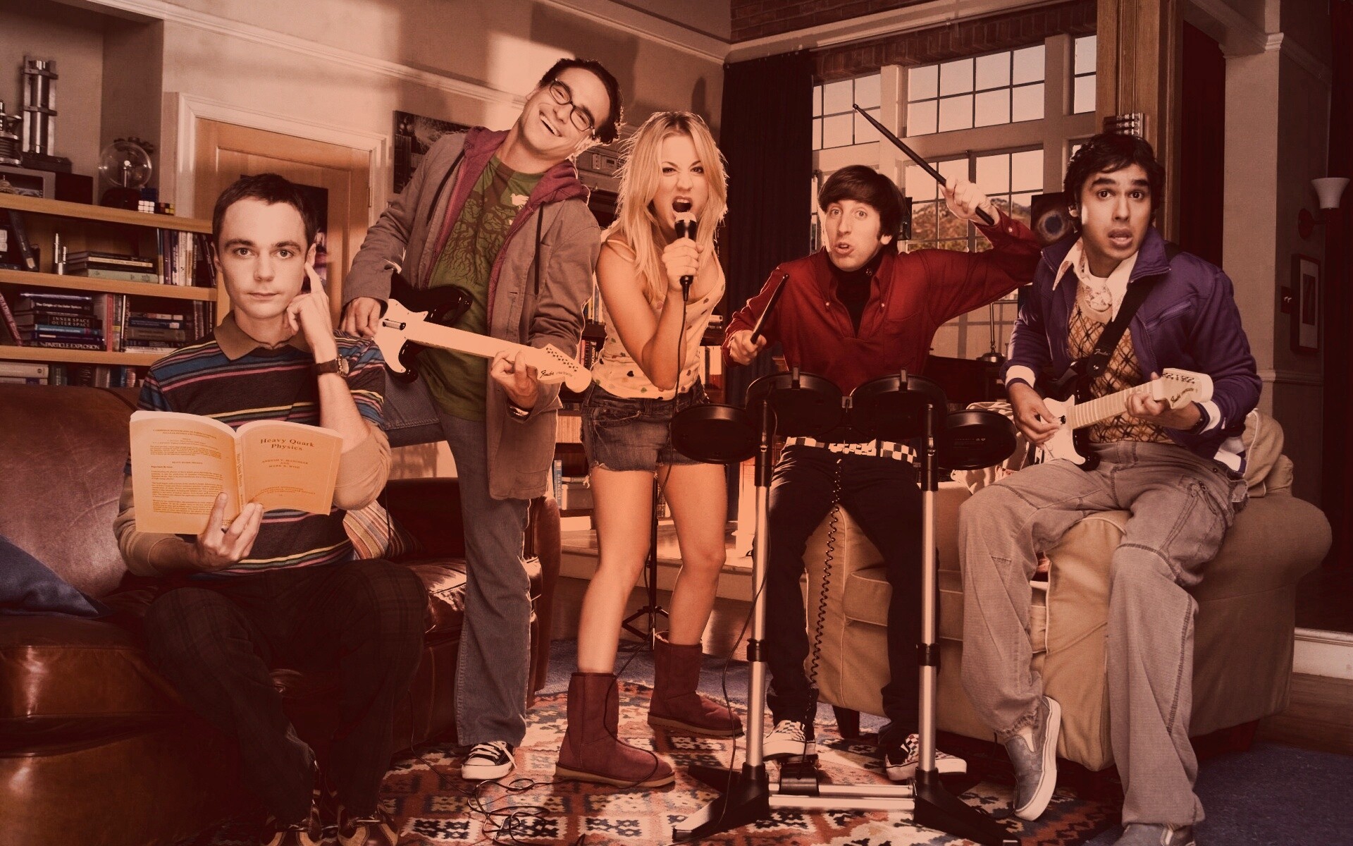 Теория большого взрыва обои