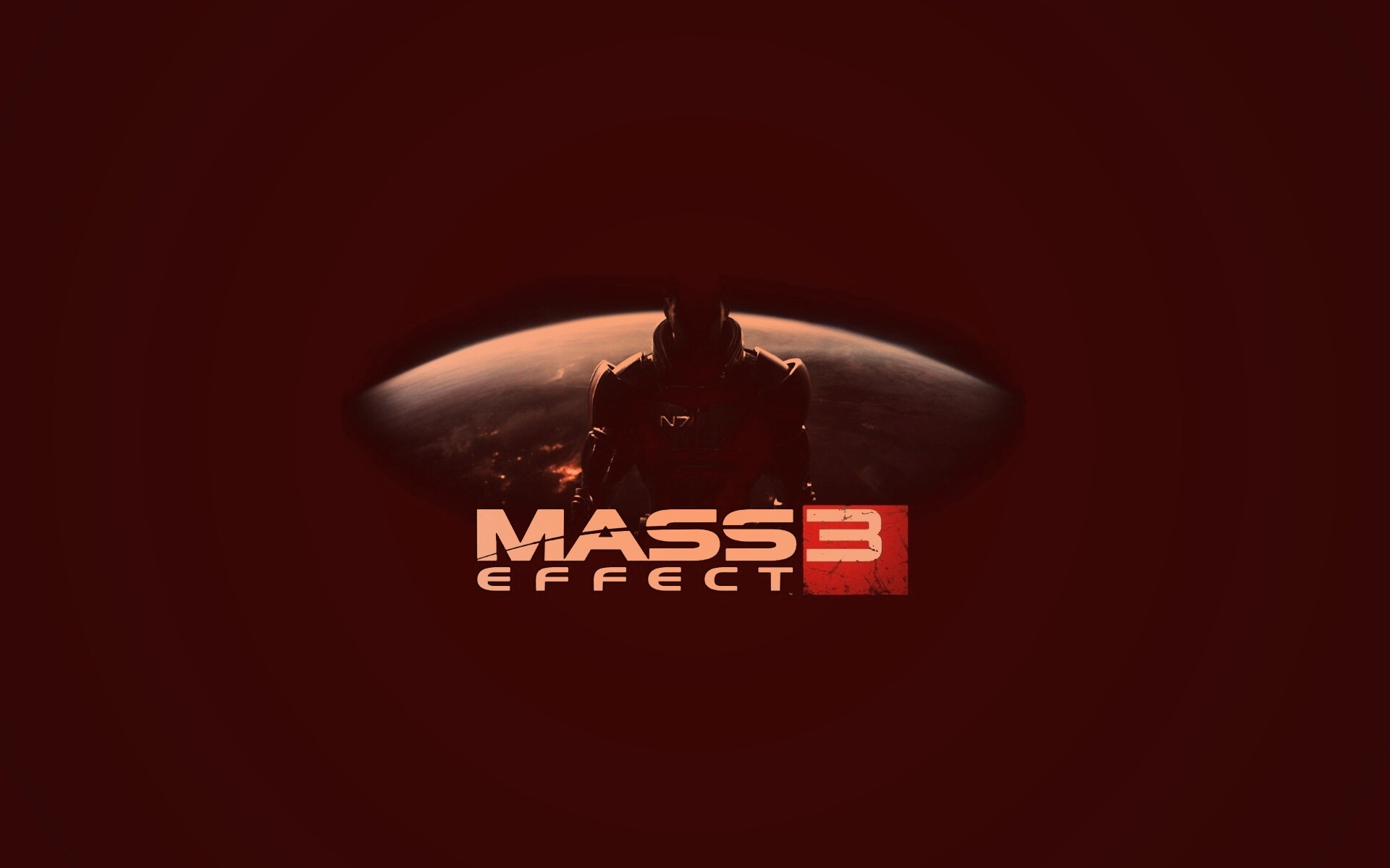Заставка Mass Effect 3 обои