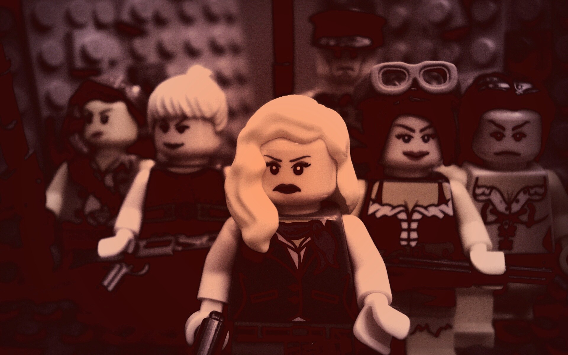 Sucker Punch в мире Lego обои