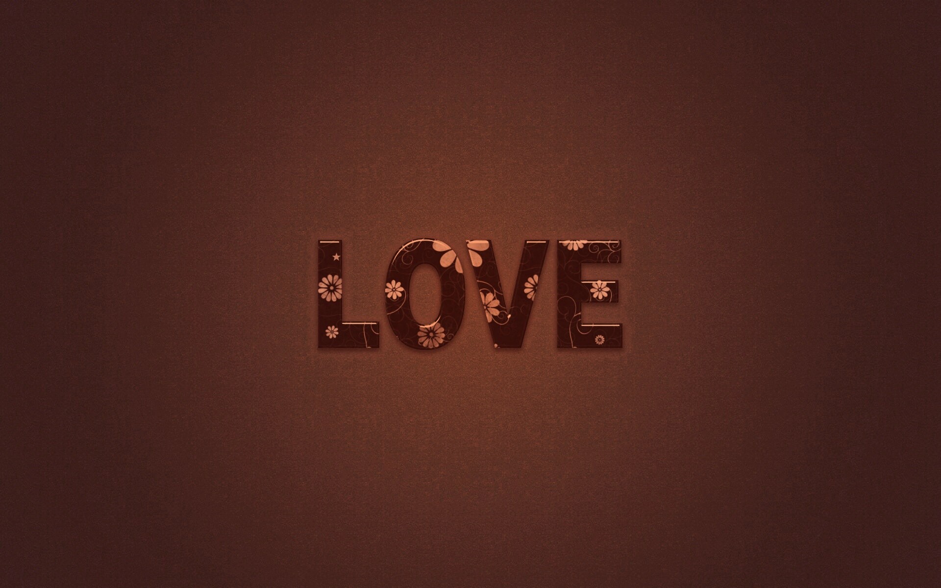 Любовь в минимализме обои