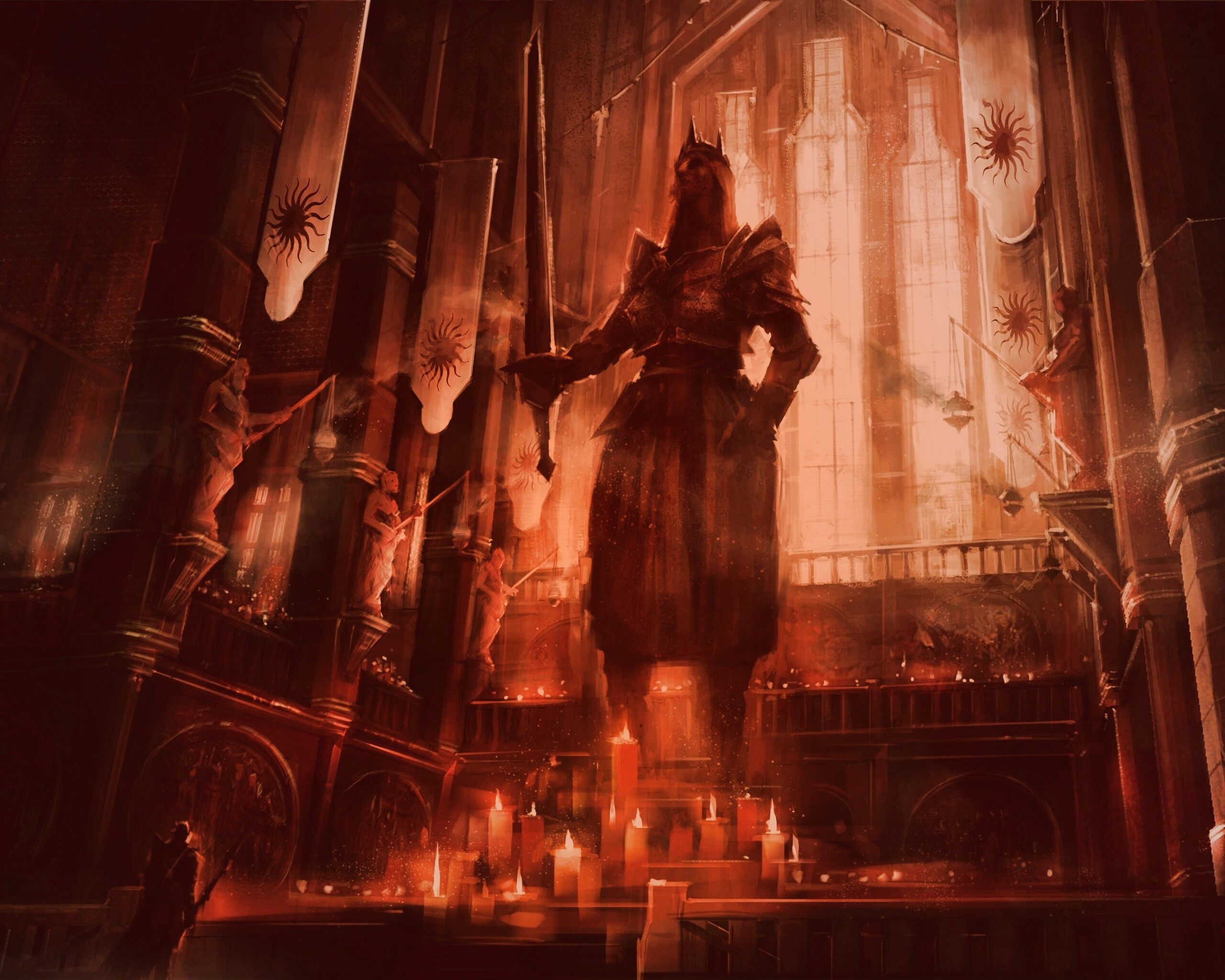 Алтарь из Dragon Age обои