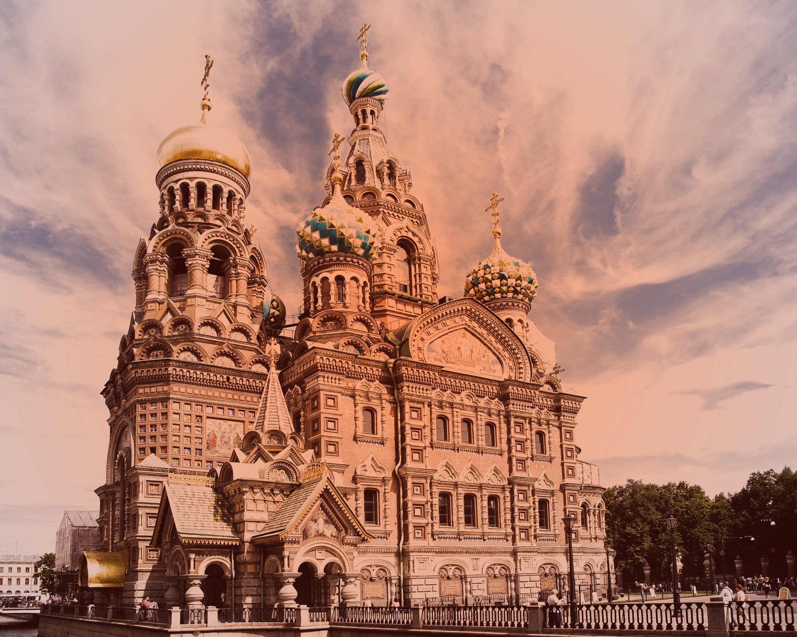 Спас на крови обои