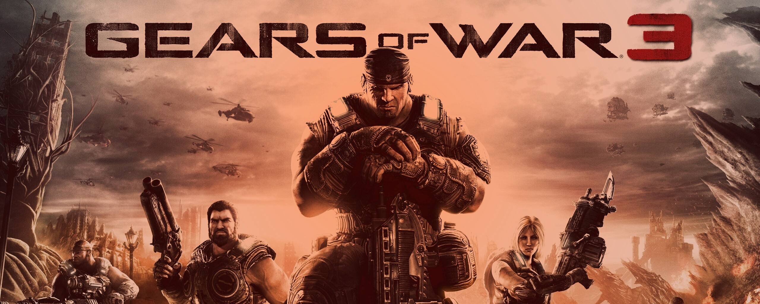 Gears of War 3 обои