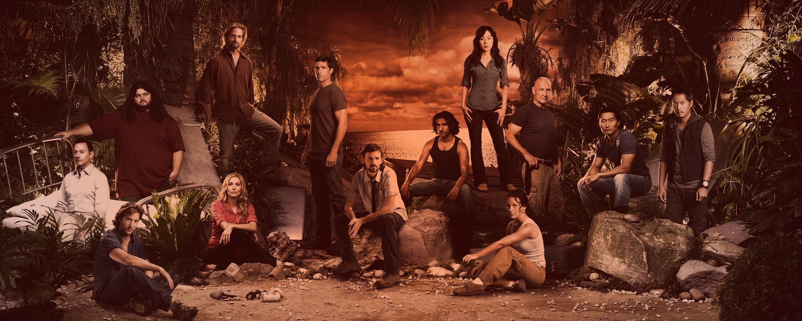 Герои сериала LOST обои
