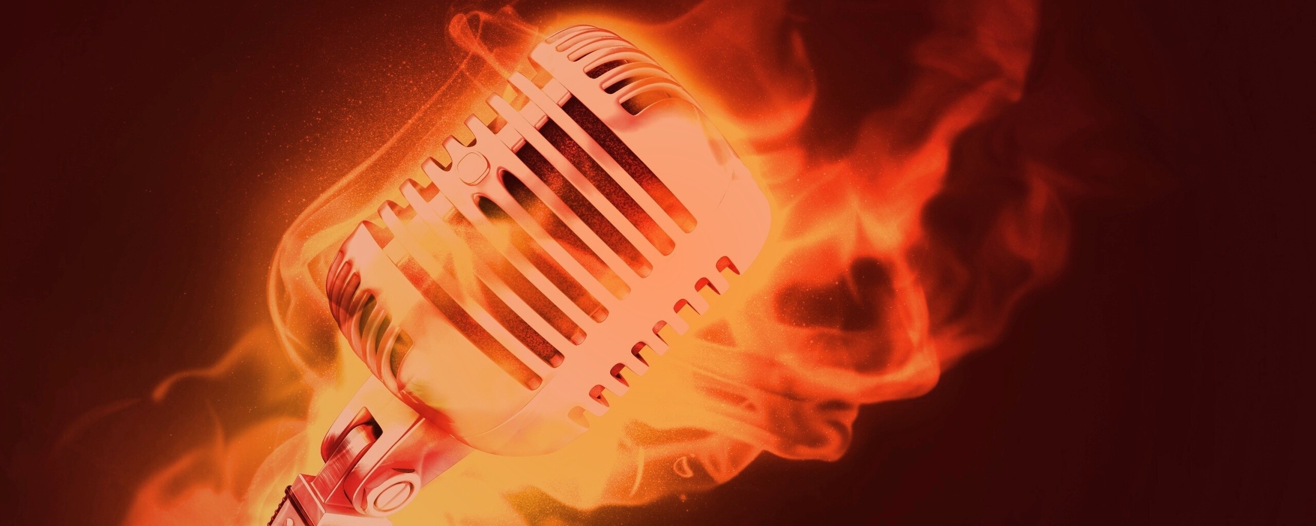 On fire! обои