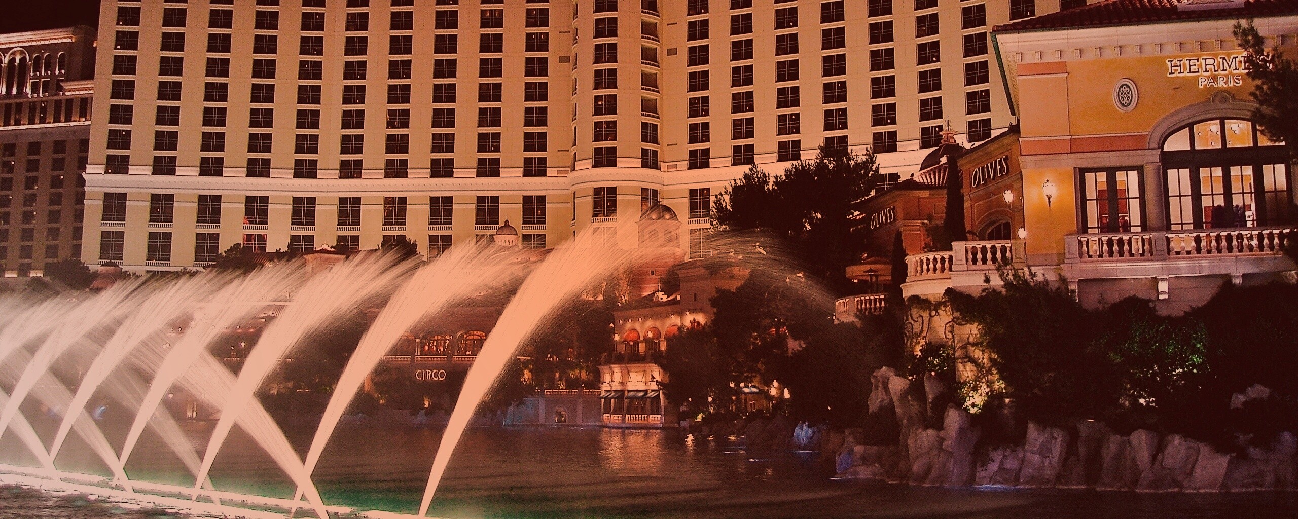 Казино Bellagio в Лас-Вегасе обои