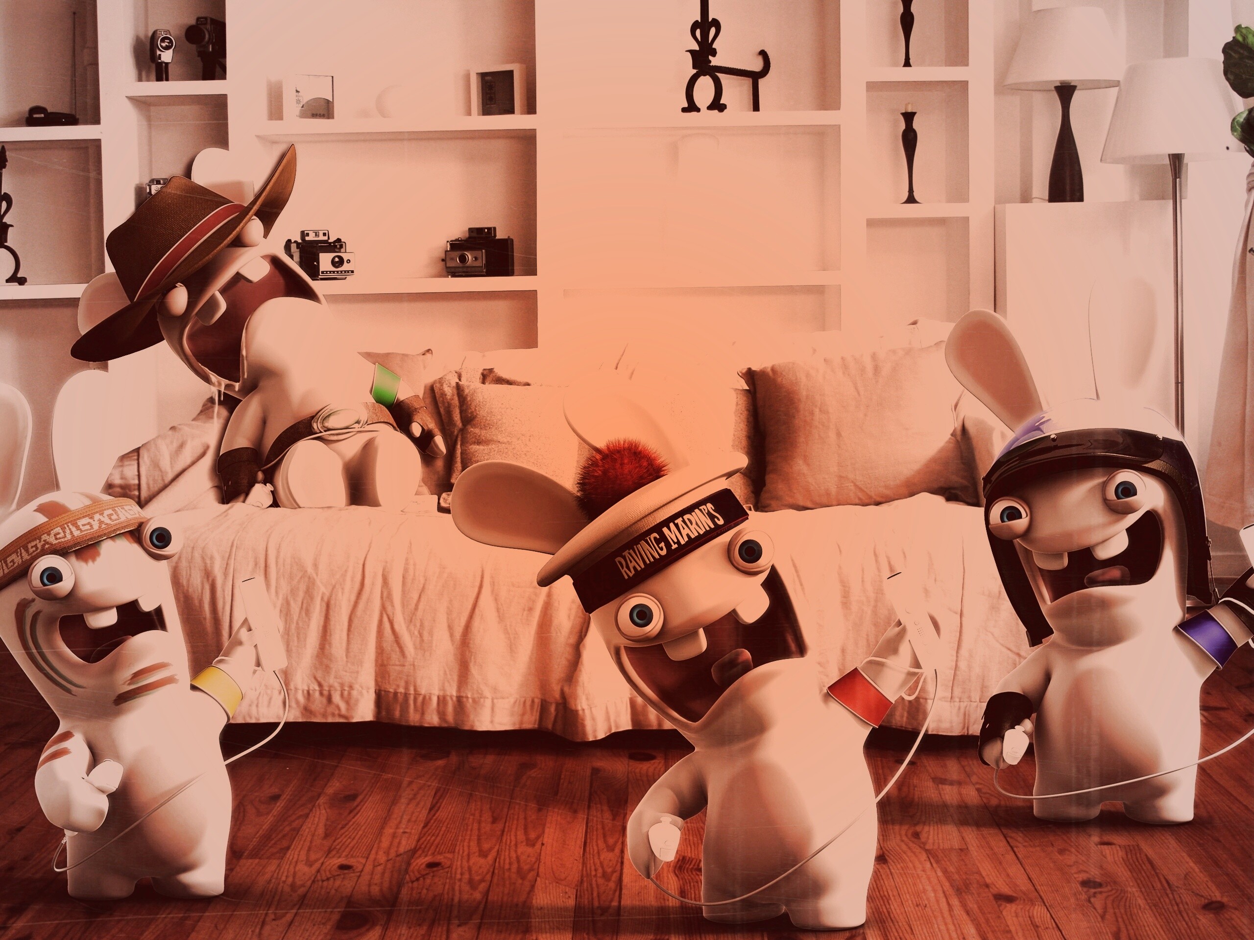 Raving Rabbids wii обои