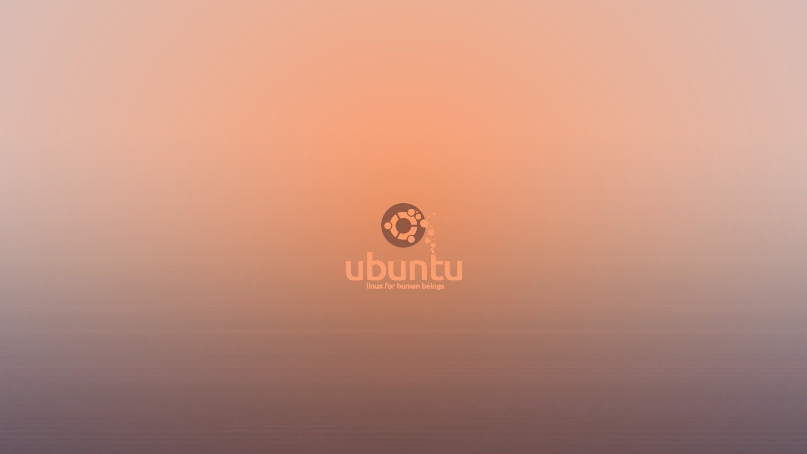 Логотип Ubuntu обои