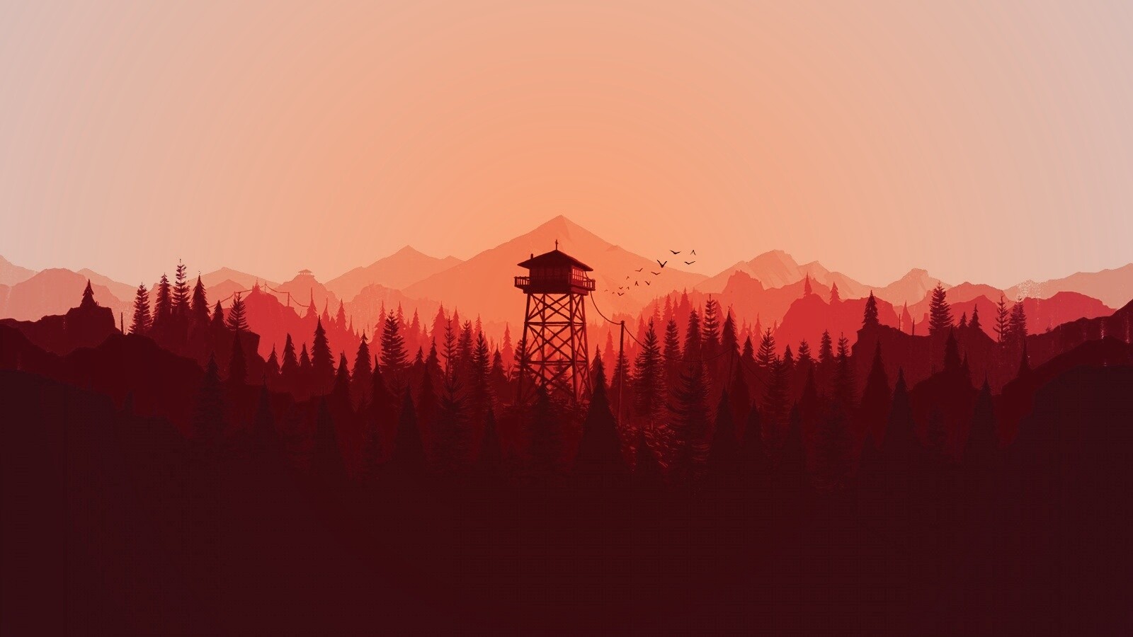 Firewatch обои