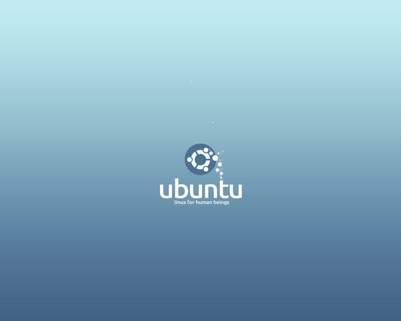 Логотип Ubuntu обои