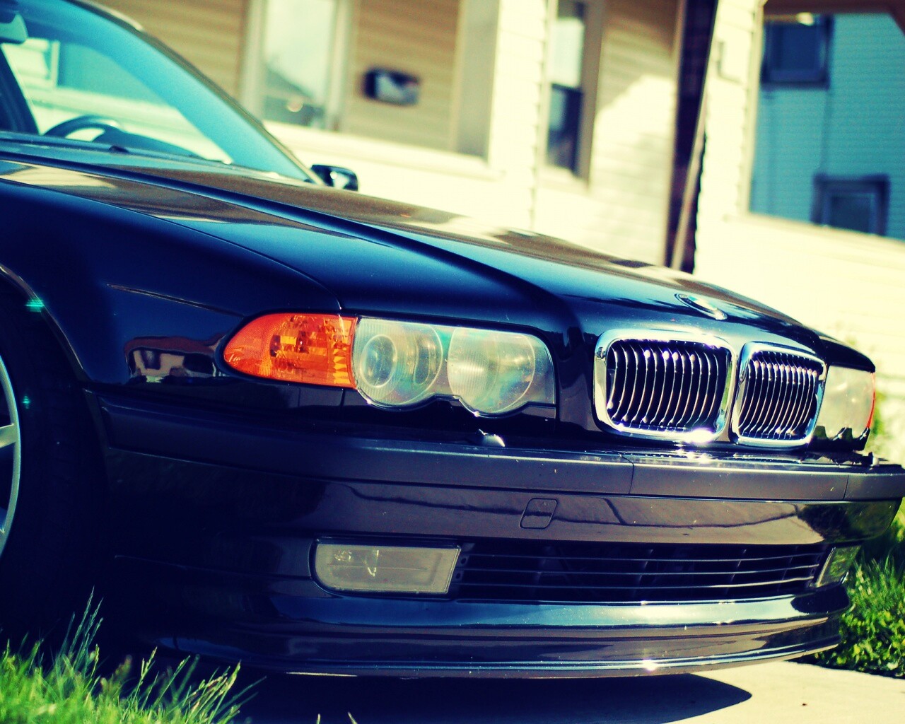 BMW e38 обои