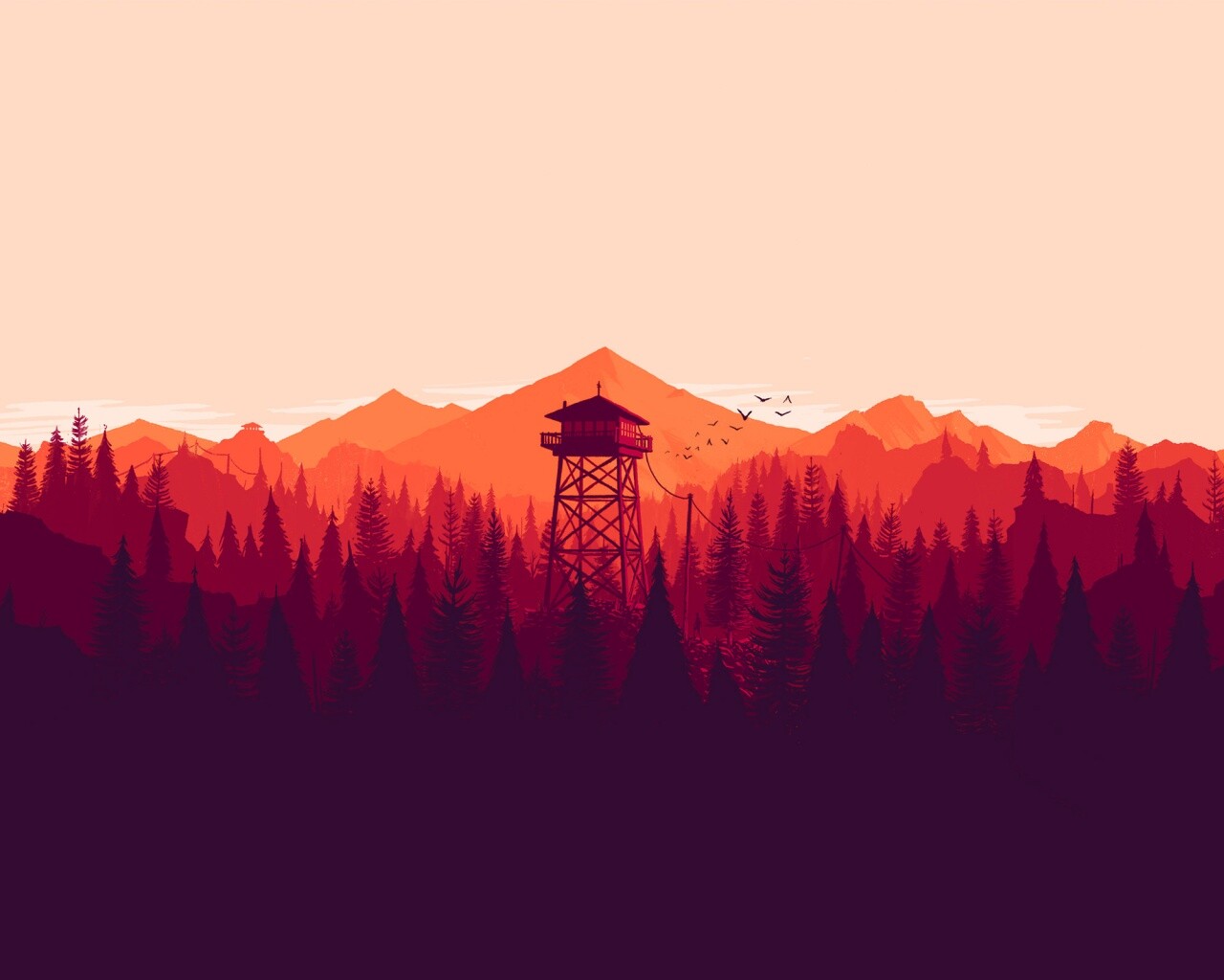 Firewatch обои