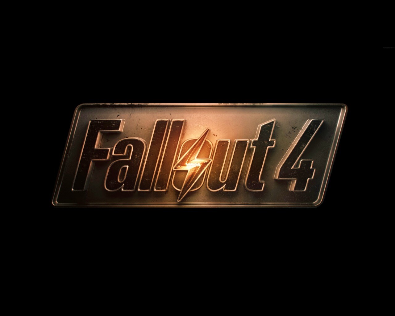 Fallout4 logo обои