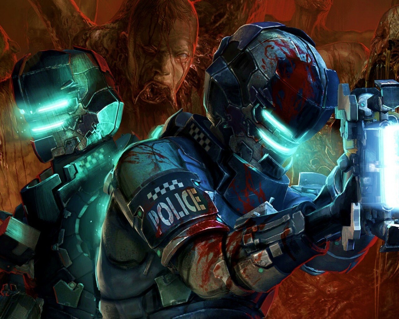Dead Space полиция обои