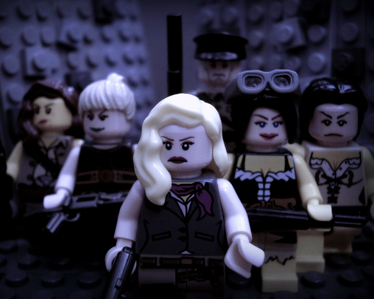 Sucker Punch в мире Lego обои