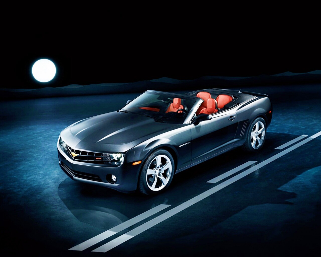 Chevrolet Camaro кабриолет обои