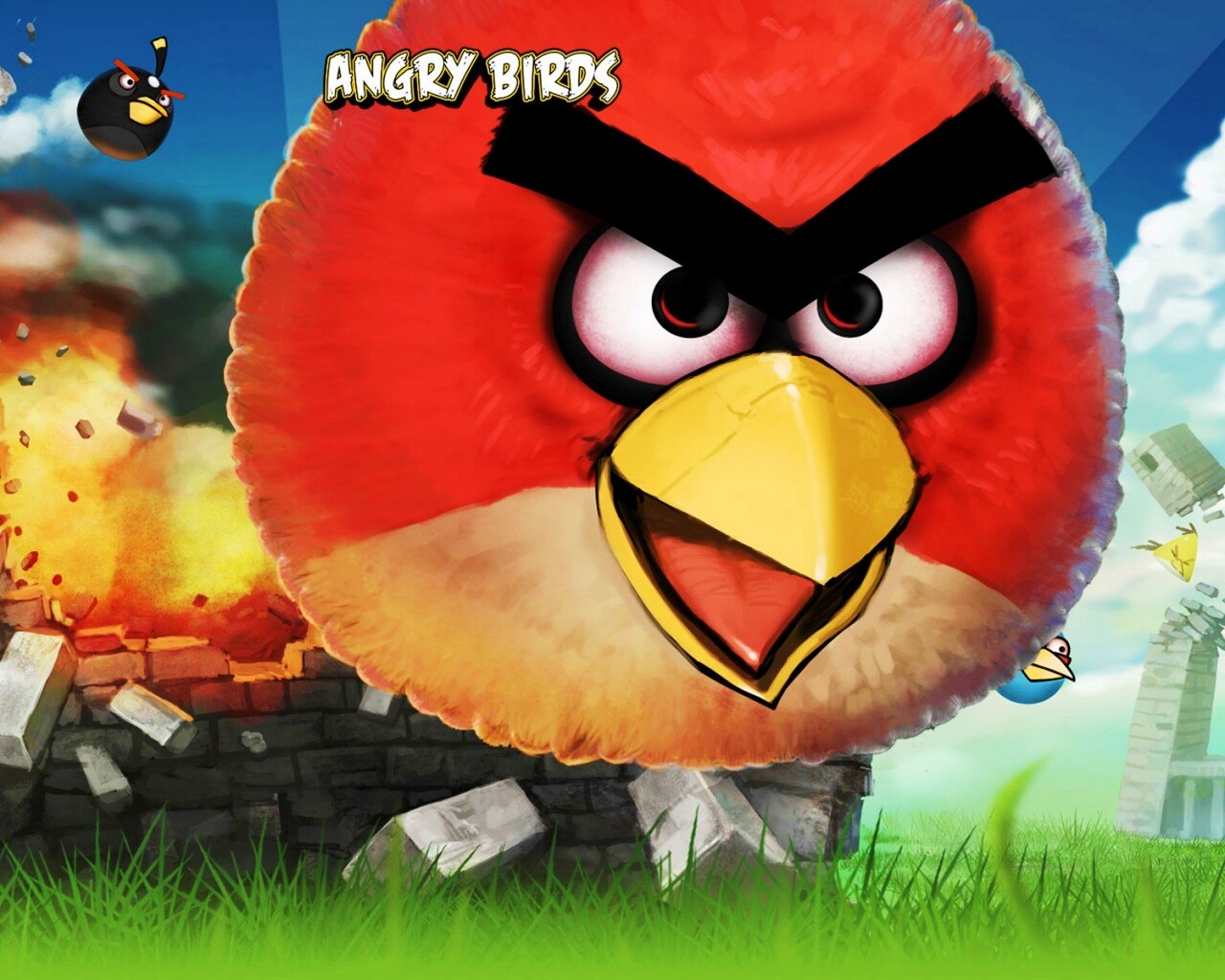 Angry Birds обои