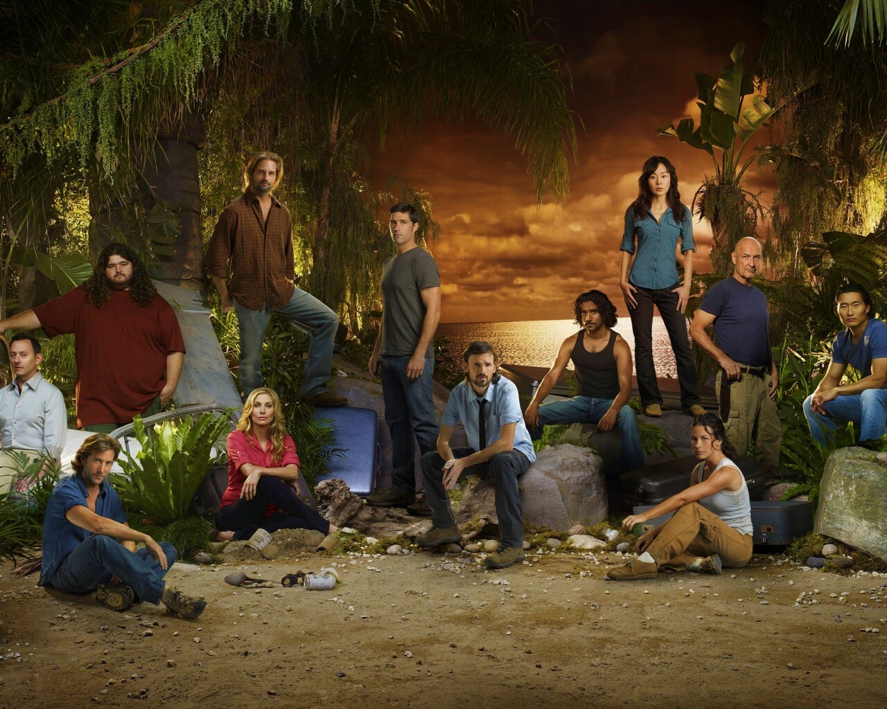 Герои сериала LOST обои
